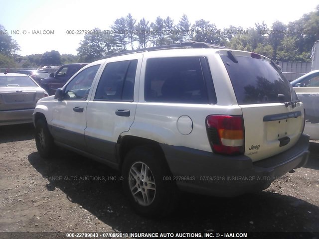 1J4GW48S34C411174 - 2004 JEEP GRAND CHEROKEE LAREDO/COLUMBIA/FREEDOM 白色 照片 3