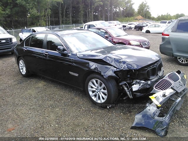 WBAYF4C58DD127493 - 2013 BMW 740 LXI შავი ფოტო 1
