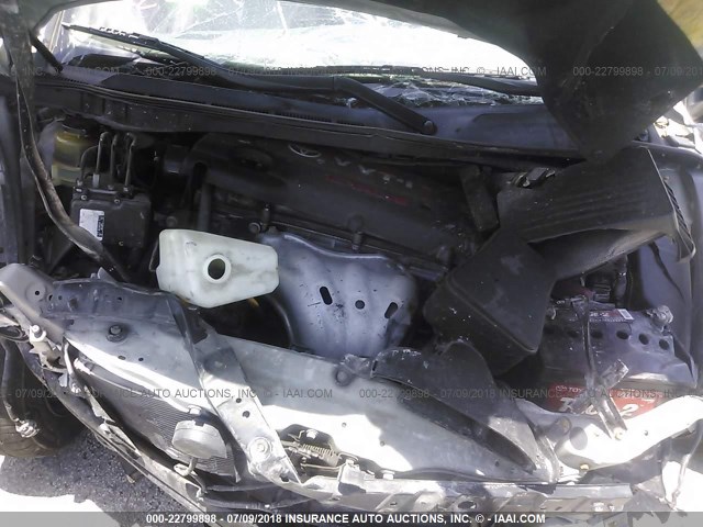 JTNBE46K673063375 - 2007 TOYOTA CAMRY NEW GENERAT CE/LE/XLE/SE SILVER photo 10