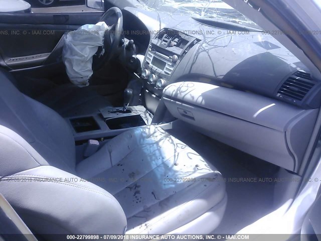 JTNBE46K673063375 - 2007 TOYOTA CAMRY NEW GENERAT CE/LE/XLE/SE SILVER photo 5