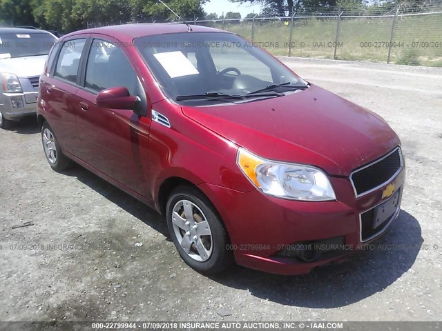 KL1TD6DE1BB155763 - 2011 CHEVROLET AVEO LS/LT 红色 照片 6