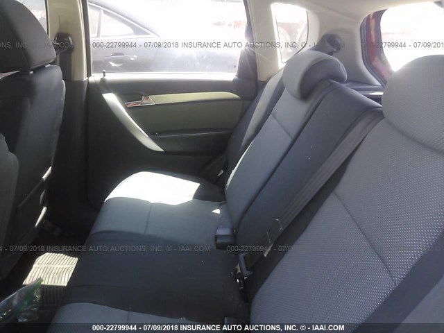 KL1TD6DE1BB155763 - 2011 CHEVROLET AVEO LS/LT 红色 照片 8