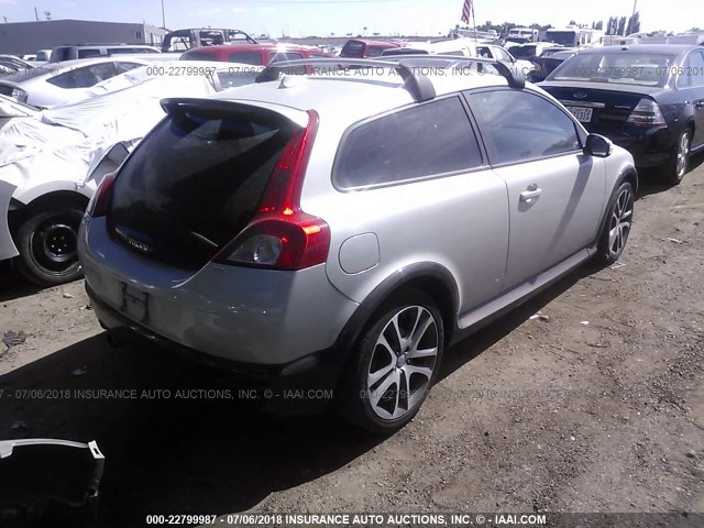 YV1MK672082069710 - 2008 VOLVO C30 T5 CREAM photo 4