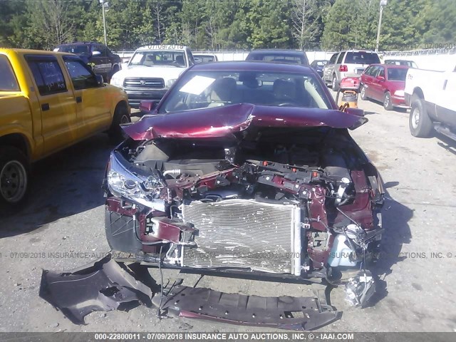 1G11E5SA5GF156317 - 2016 CHEVROLET MALIBU LIMITED LTZ Bordo foto 6