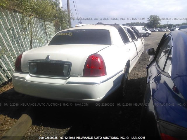 1L1FM88W65Y665772 - 2005 LINCOLN TOWN CAR EXECUTIVE WHITE photo 4