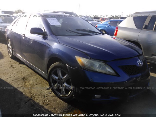 4T1BE46K77U007116 - 2007 TOYOTA CAMRY NEW GENERAT CE/LE/XLE/SE BLUE photo 1