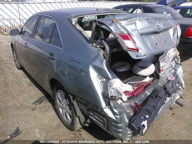 4T1BF3EK5BU610356 - 2011 TOYOTA CAMRY SE/LE/XLE Light Blue photo 3