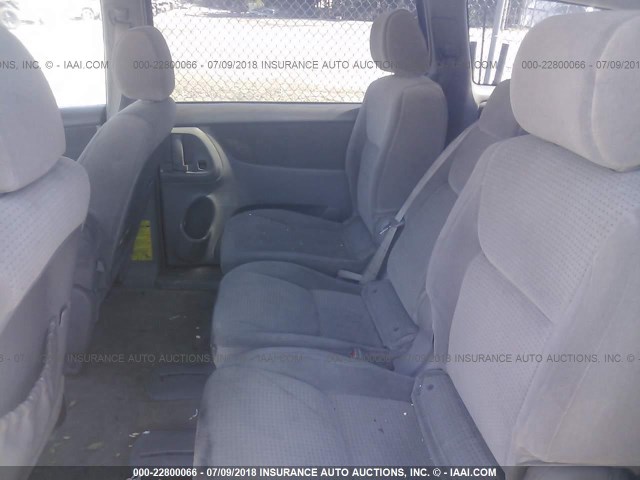 5TDZA23C56S446690 - 2006 TOYOTA SIENNA CE/LE GRAY photo 8