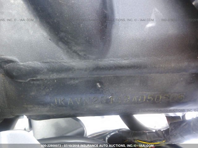 JKAVN2B149A050605 - 2009 KAWASAKI VN900 B BLUE photo 10