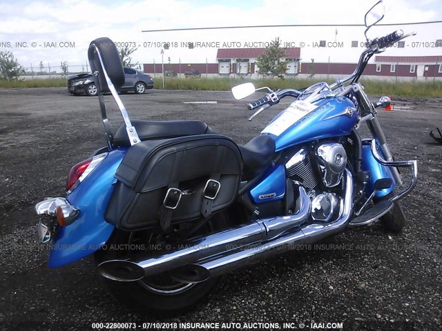 JKAVN2B149A050605 - 2009 KAWASAKI VN900 B BLUE photo 4