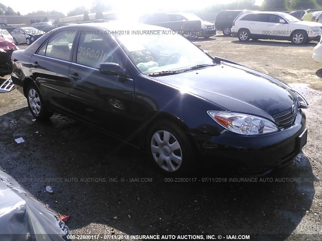 4T1BE32K62U591484 - 2002 TOYOTA CAMRY LE/XLE/SE 黑色 照片 1