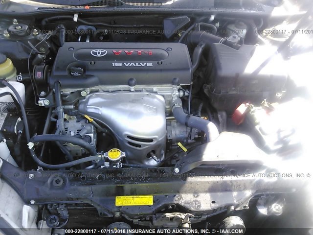 4T1BE32K62U591484 - 2002 TOYOTA CAMRY LE/XLE/SE 黑色 照片 10