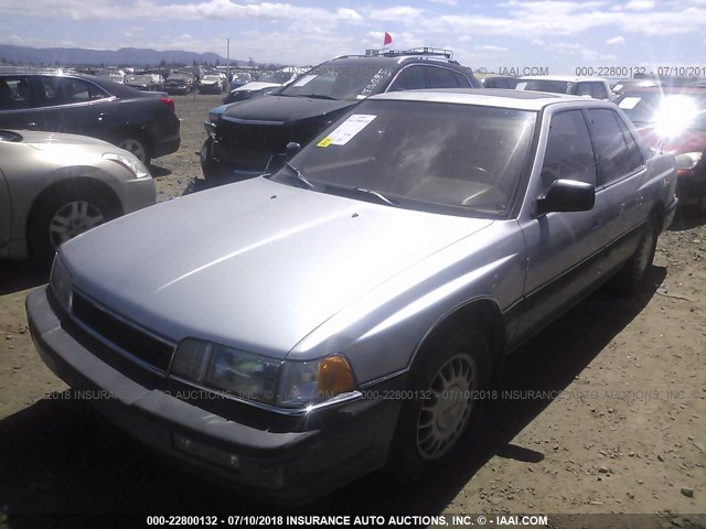 JH4KA2643HC015905 - 1987 ACURA LEGEND SILVER photo 2