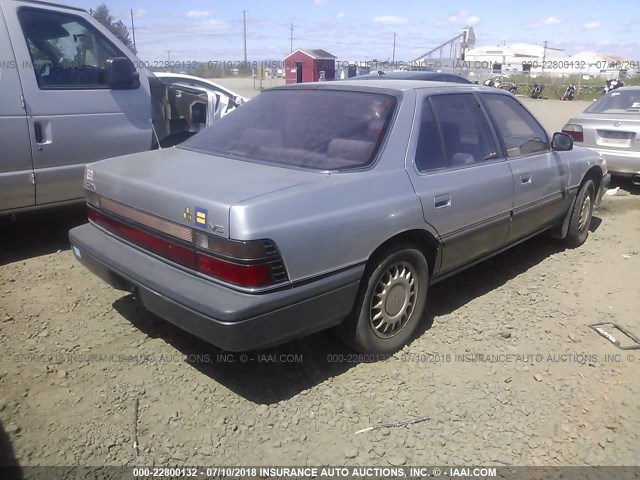 JH4KA2643HC015905 - 1987 ACURA LEGEND SILVER photo 4