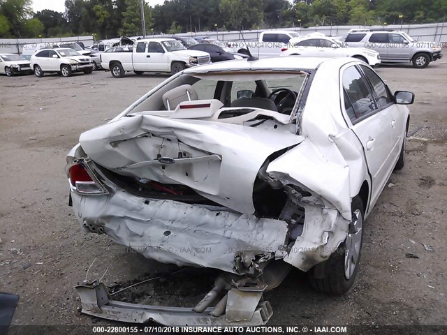 3FAHP06Z09R127614 - 2009 FORD FUSION S WHITE photo 6