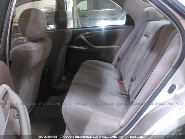 JT2BG22K6W0159489 - 1998 TOYOTA CAMRY CE/LE/XLE ოქროსფერი ფოტო 8