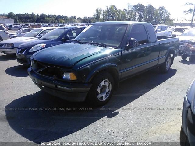 1GTCS19X3T8522429 - 1996 GMC SONOMA GREEN photo 2