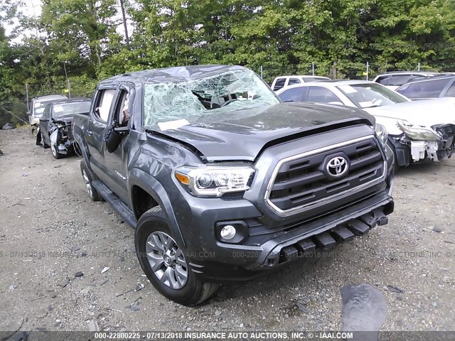 3TMCZ5AN1HM086499 - 2017 TOYOTA TACOMA DBL CAB/SR/TRDSPT/OR/PRO GRAY photo 6