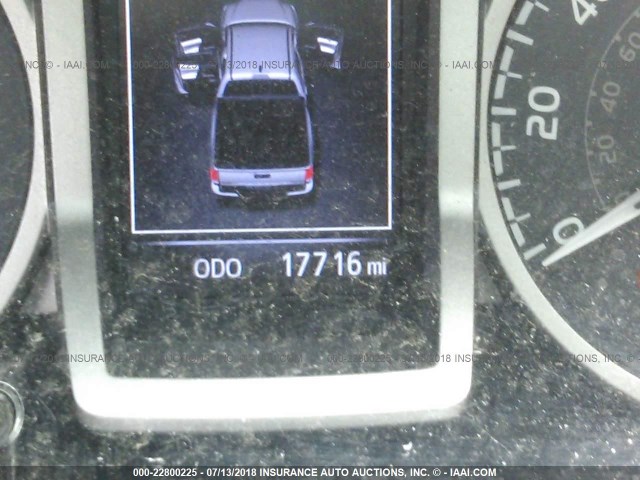 3TMCZ5AN1HM086499 - 2017 TOYOTA TACOMA DBL CAB/SR/TRDSPT/OR/PRO ნაცრისფერი ფოტო 7