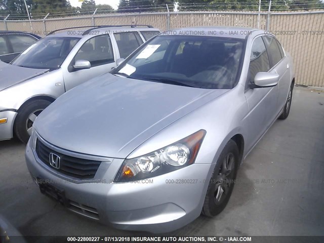 1HGCP26459A144988 - 2009 HONDA ACCORD LXP SILVER photo 2