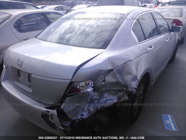 1HGCP26459A144988 - 2009 HONDA ACCORD LXP SILVER photo 4