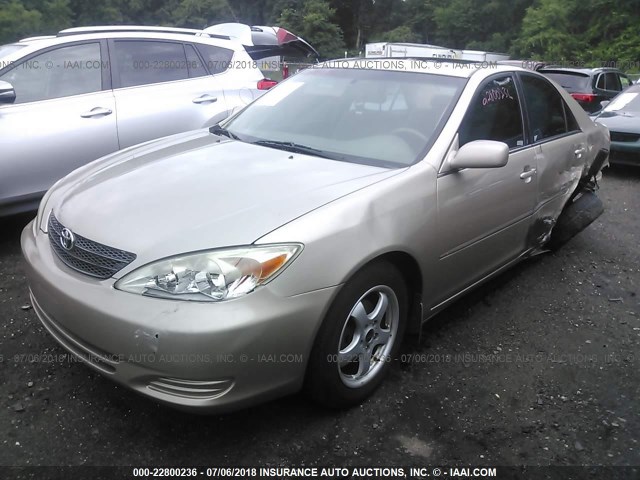 4T1BE30K22U608266 - 2002 TOYOTA CAMRY LE/XLE/SE 棕色 照片 2