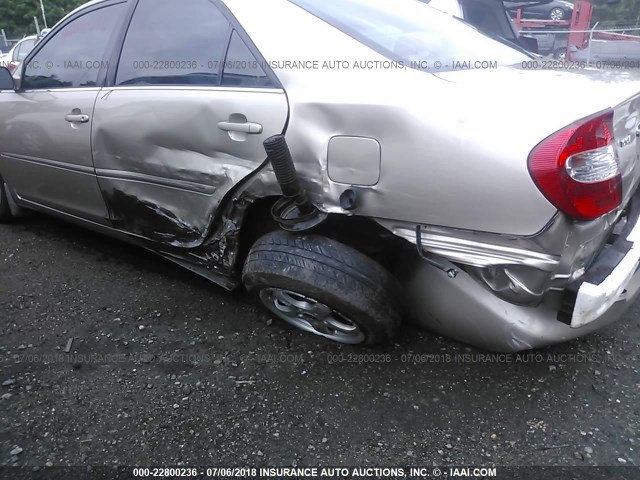 4T1BE30K22U608266 - 2002 TOYOTA CAMRY LE/XLE/SE 棕色 照片 6