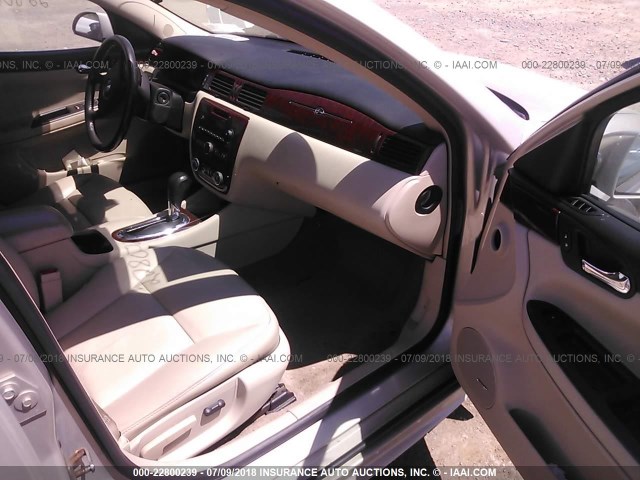 2G1WC57MX91205228 - 2009 CHEVROLET IMPALA 2LT TAN photo 5