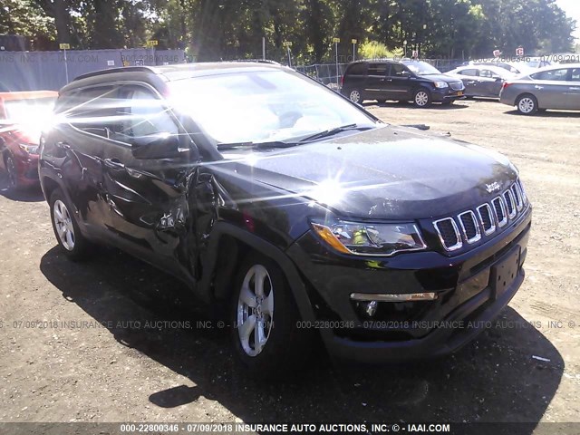 3C4NJDBB8JT239874 - 2018 JEEP COMPASS LATITUDE 黑色 照片 1