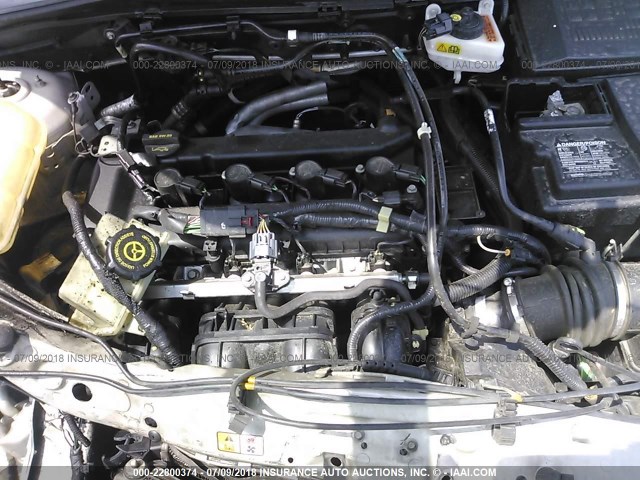1FAFP34N67W243970 - 2007 FORD FOCUS ZX4/S/SE/SES 银色 照片 10