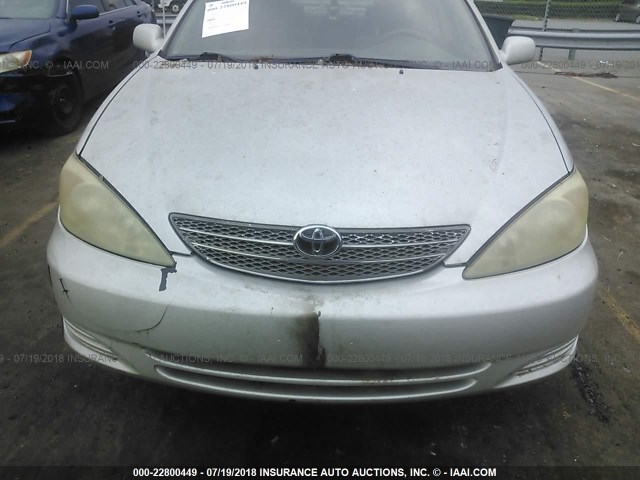 4T1BE32K13U695625 - 2003 TOYOTA CAMRY LE/XLE/SE Gümüş foto 6