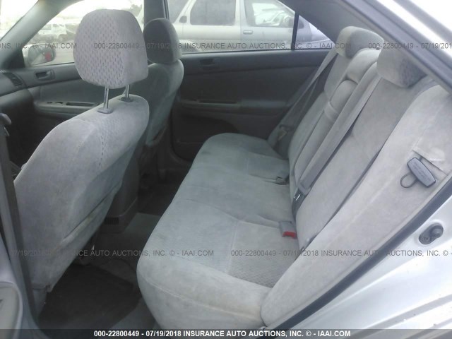 4T1BE32K13U695625 - 2003 TOYOTA CAMRY LE/XLE/SE Gümüş foto 8