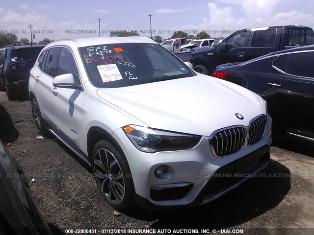 WBXHT3C33GP888068 - 2016 BMW X1 XDRIVE28I WHITE photo 1