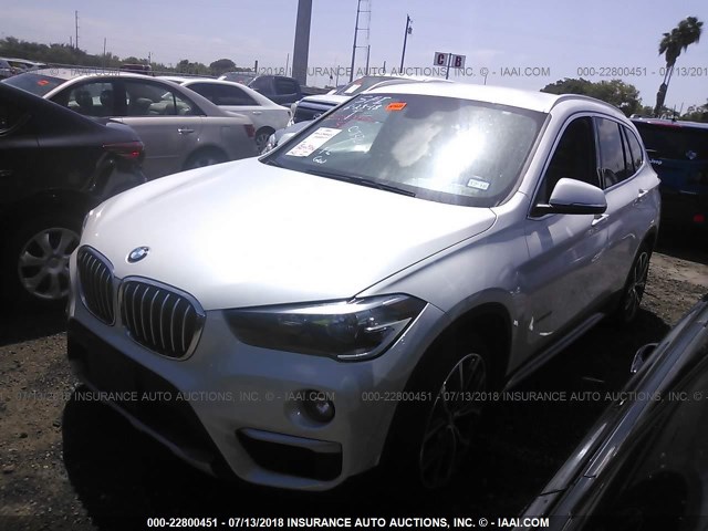 WBXHT3C33GP888068 - 2016 BMW X1 XDRIVE28I WHITE photo 2