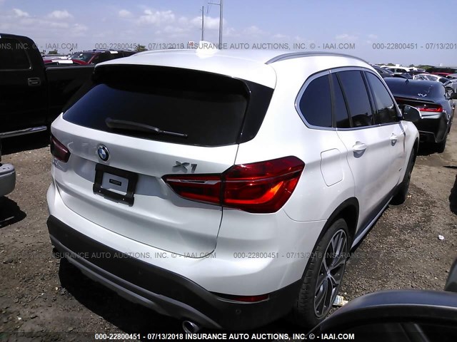 WBXHT3C33GP888068 - 2016 BMW X1 XDRIVE28I WHITE photo 4