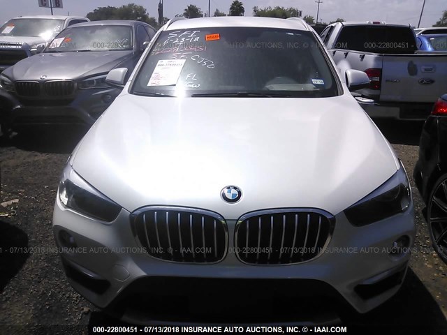 WBXHT3C33GP888068 - 2016 BMW X1 XDRIVE28I WHITE photo 6