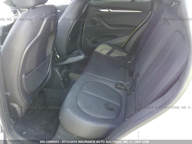 WBXHT3C33GP888068 - 2016 BMW X1 XDRIVE28I WHITE photo 8