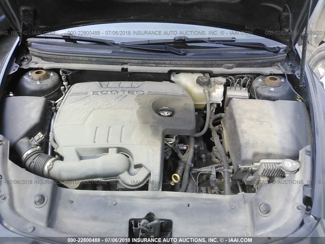 1G1ZC5E01AF251038 - 2010 CHEVROLET MALIBU 1LT 深蓝色 照片 10