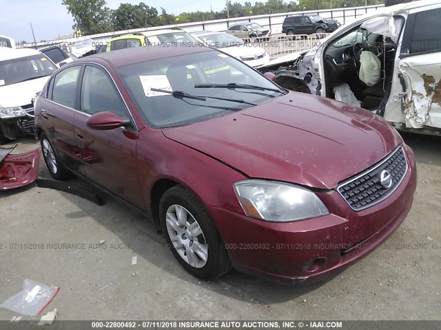 1N4AL11DX6C259501 - 2006 NISSAN ALTIMA S/SL RED photo 1