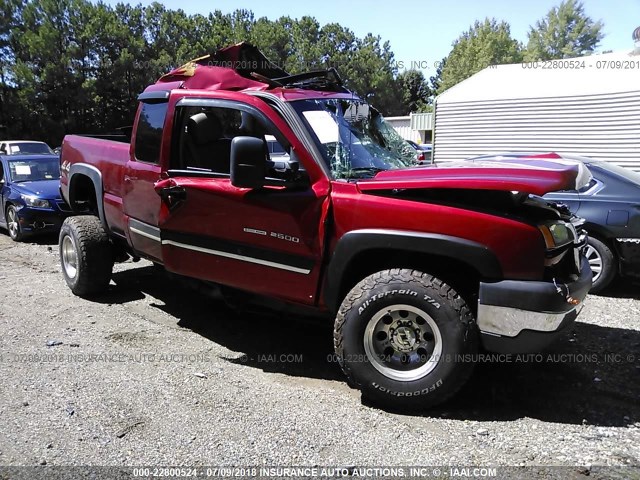 1GCHK29D07E114768 - 2007 CHEVROLET SILVERADO K2500 HEAVY DUTY RED photo 1