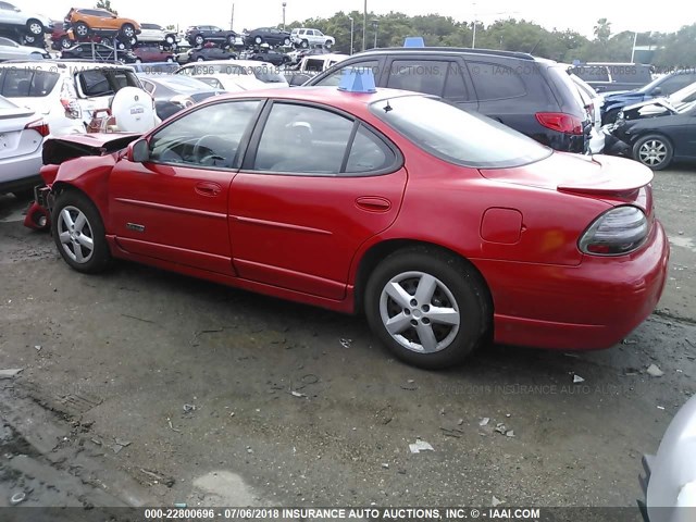 1G2WR52121F269347 - 2001 PONTIAC GRAND PRIX GTP Qırmızı foto 3