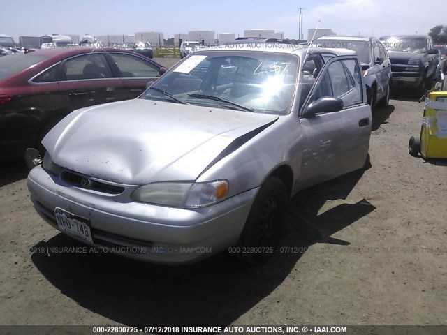 1NXBR12E3WZ022486 - 1998 TOYOTA COROLLA VE/CE/LE 银色 照片 2