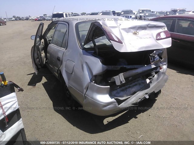 1NXBR12E3WZ022486 - 1998 TOYOTA COROLLA VE/CE/LE 银色 照片 3