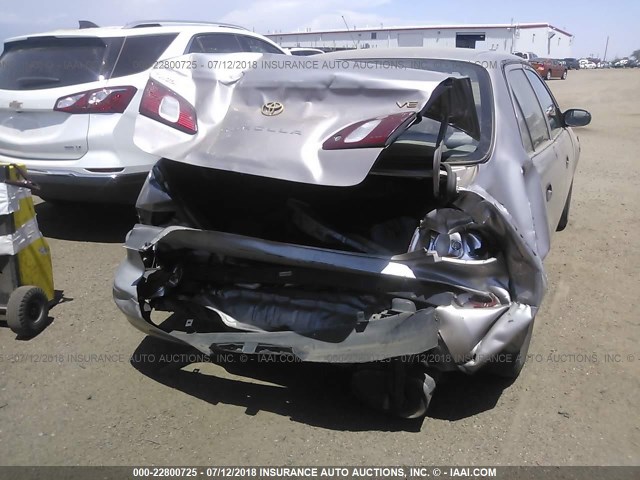 1NXBR12E3WZ022486 - 1998 TOYOTA COROLLA VE/CE/LE 银色 照片 6