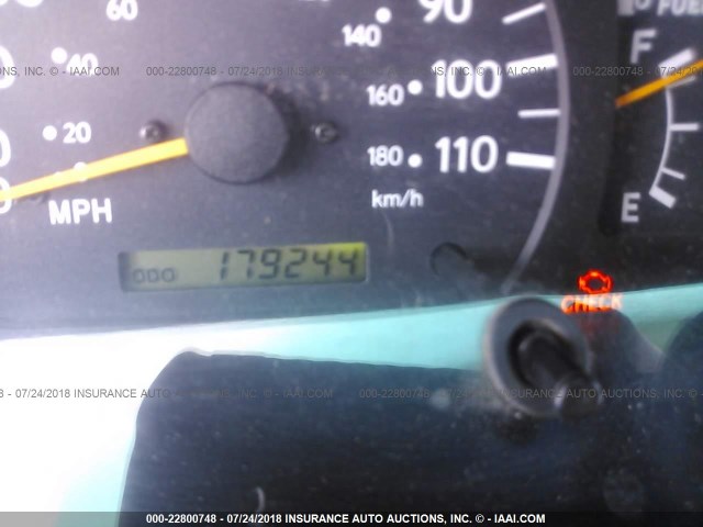 4TASN92N4YZ598815 - 2000 TOYOTA TACOMA XTRACAB PRERUNNER თეთრი ფოტო 7