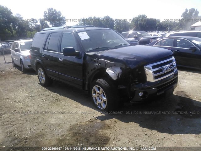 1FMJU2A50DEF33016 - 2013 FORD EXPEDITION LIMITED BLACK photo 1