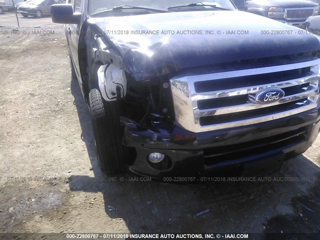 1FMJU2A50DEF33016 - 2013 FORD EXPEDITION LIMITED BLACK photo 6