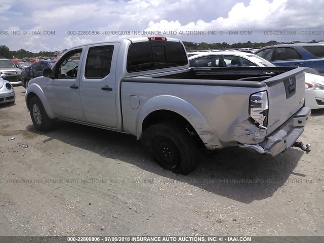 1N6AD0FV1EN738988 - 2014 NISSAN FRONTIER SV/SL SILVER photo 3