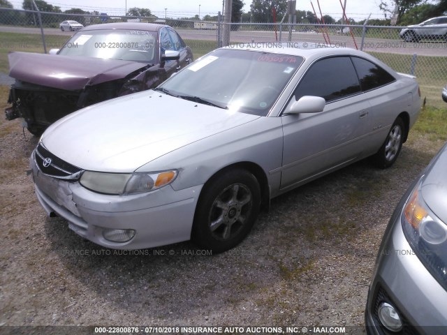 2T1CF22P7YC267722 - 2000 TOYOTA CAMRY SOLARA SE/SLE Gümüş foto 2