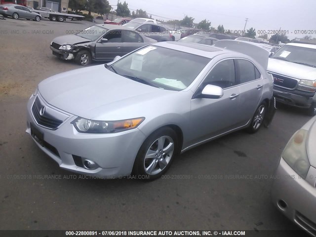 JH4CU2F69CC012822 - 2012 ACURA TSX TECH SILVER photo 2